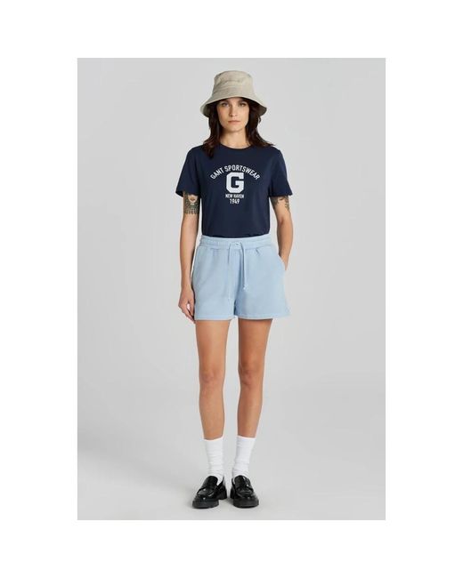 Shorts > short shorts Gant en coloris Blue