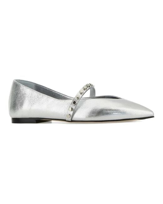 Alexander McQueen Gray Ballerinas
