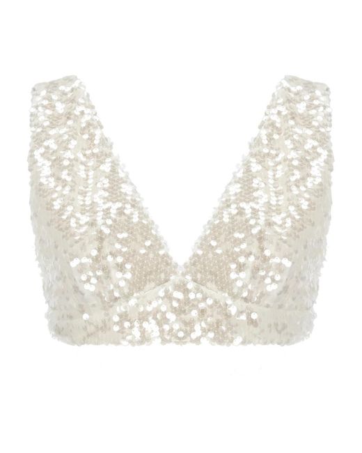 Sleeveless Tops di Philosophy Di Lorenzo Serafini in White
