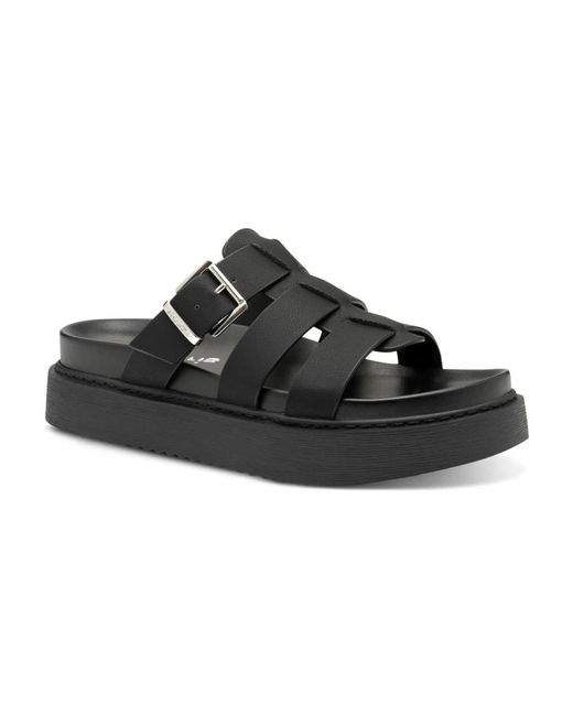 Tamaris Black Sliders