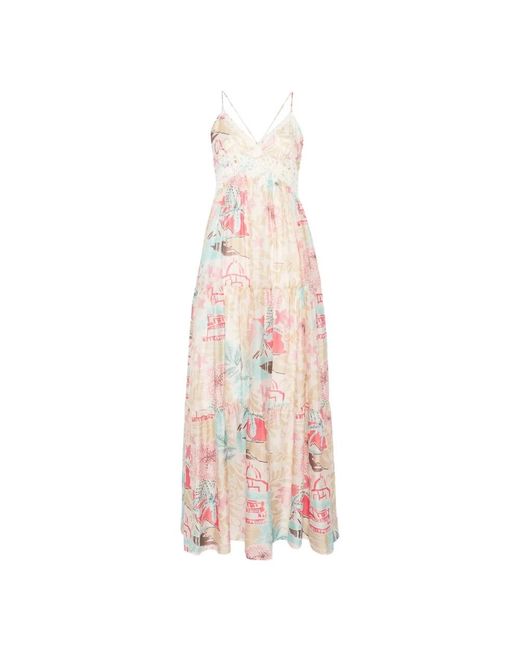 Ermanno Scervino Pink Maxi Dresses
