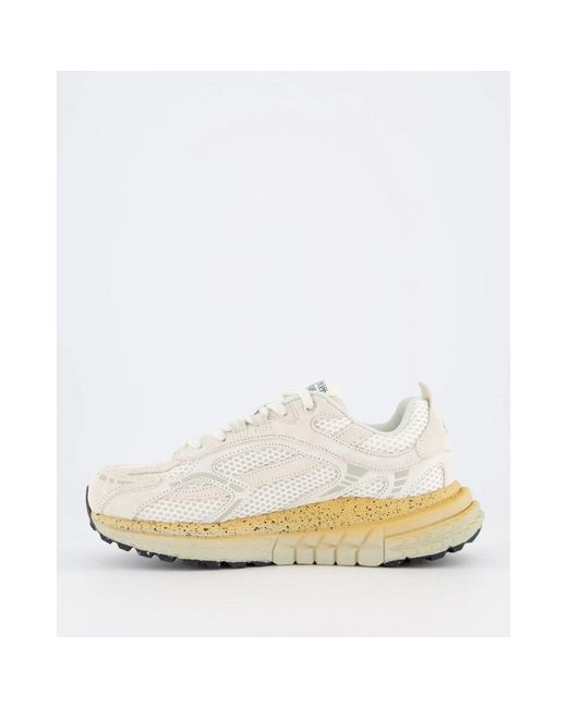 Mercer White Vibram Nubuck Sneakers