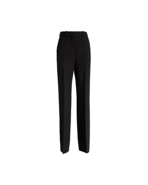 Del Core Black Straight Trousers