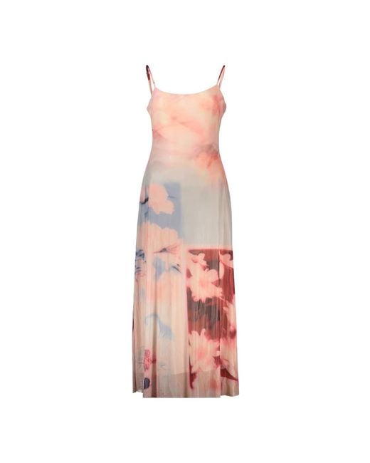 Desigual Pink Midi Dresses