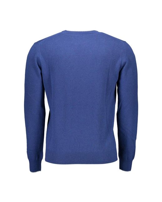 Jacob Cohen Round-neck knitwear in Blue für Herren