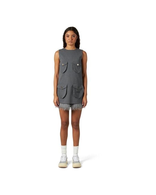 Short Dresses di Philippe Model in Gray