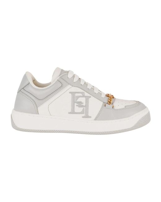 Elisabetta Franchi White Sneakers