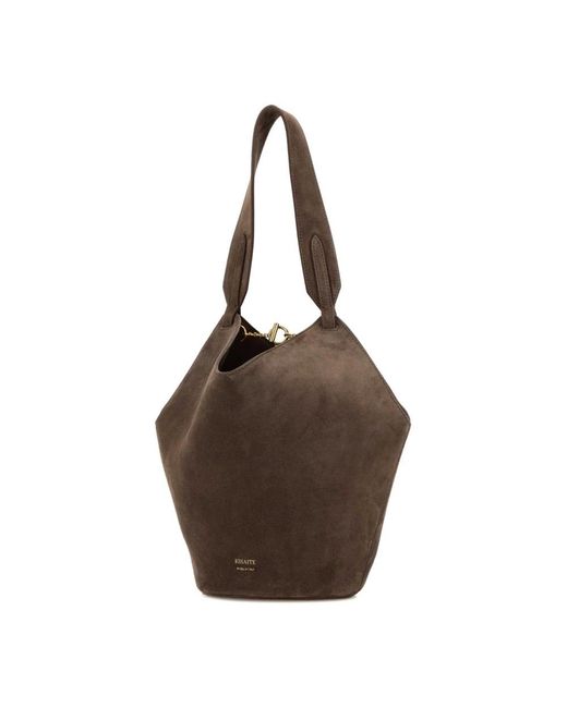 Khaite Brown Shopping Bags