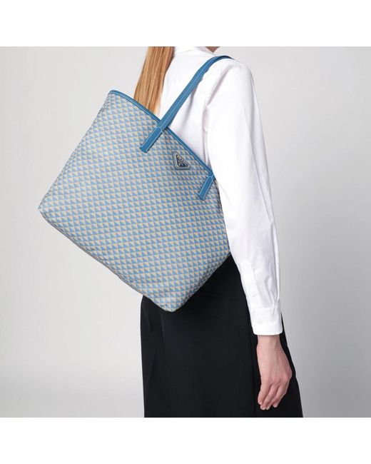 Prada Blue Shopping Bags