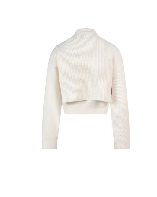 Fendi White Turtlenecks