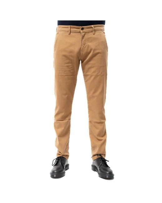 Jeckerson Natural Slim-Fit Trousers for men
