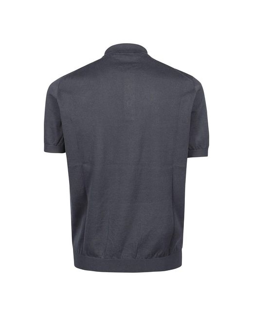 Drumohr Blue Polo Shirts for men