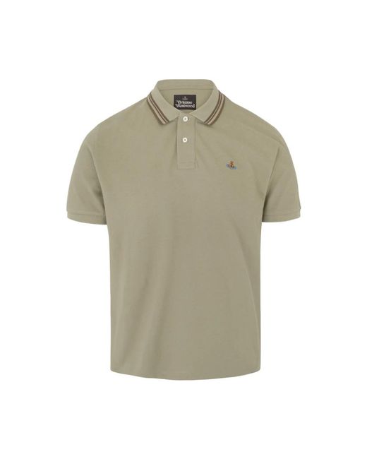 Vivienne Westwood Green Polo Shirts for men
