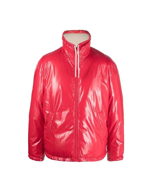 DIESEL Down jackets in Red für Herren