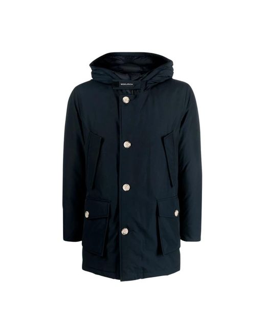 Woolrich Jassen ,Blauw ,Blauwe Arctische Lichtjas Voor Mannen in het Blue voor heren
