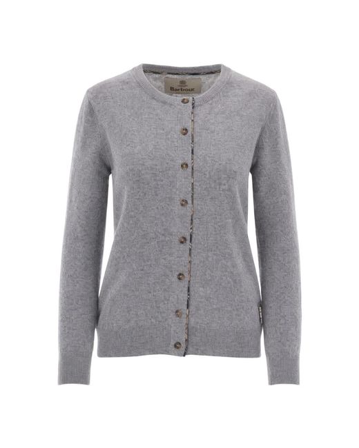 Cardigans Barbour de color Gray