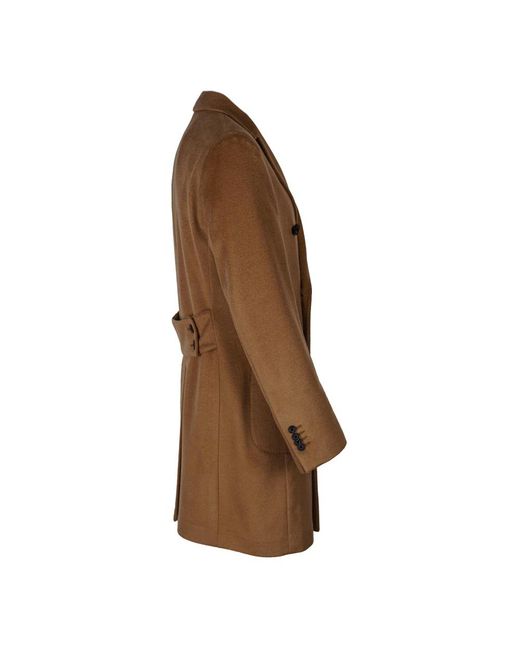 L.b.m. 1911 Brown Double-Breasted Coats for men