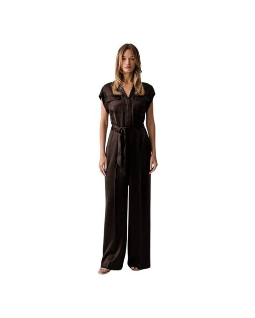 Guess Flora Jumpsuit in het Black