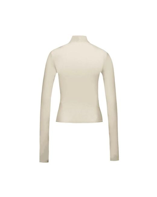 Coperni White Long Sleeve T-Shirts