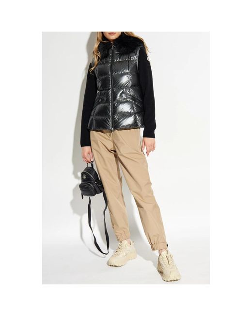 Vests Moncler de color Black