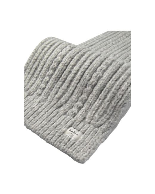 Pepe Jeans Gray Winter Scarves