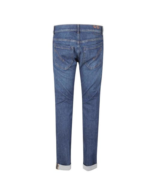 Dondup Blue Slim Fit Jeans for men