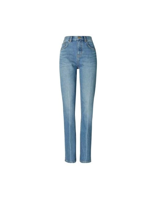 Tory Burch Blue Slim Fit Jeans