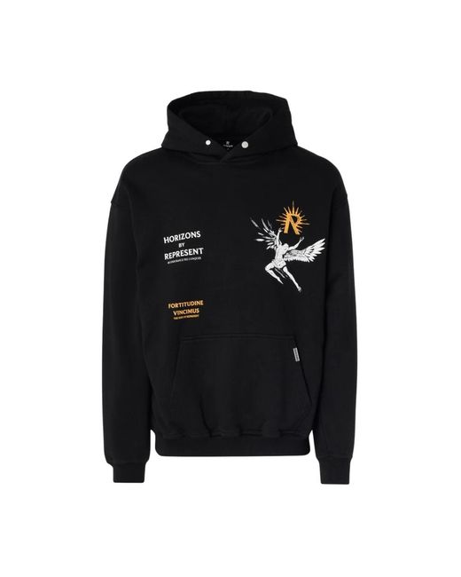 Icarus hoodie di Represent in Black da Uomo