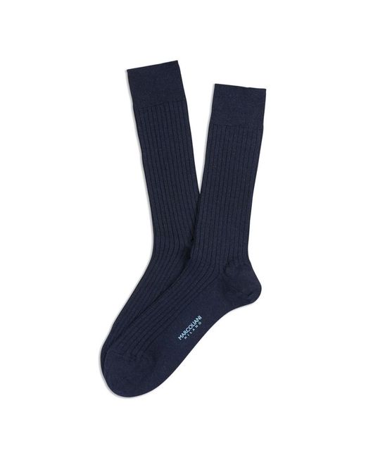 Socks Marcoliani de hombre de color Blue