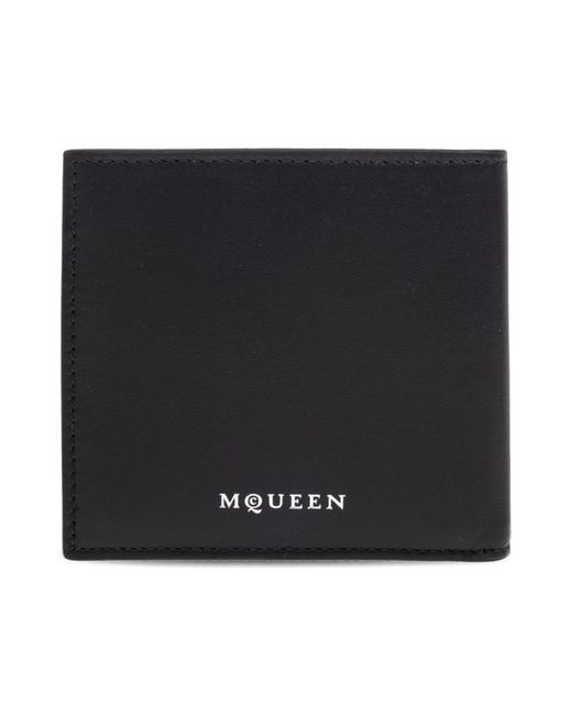McQueen Black Wallets & Cardholders for men