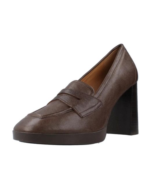 Geox Brown Pumps