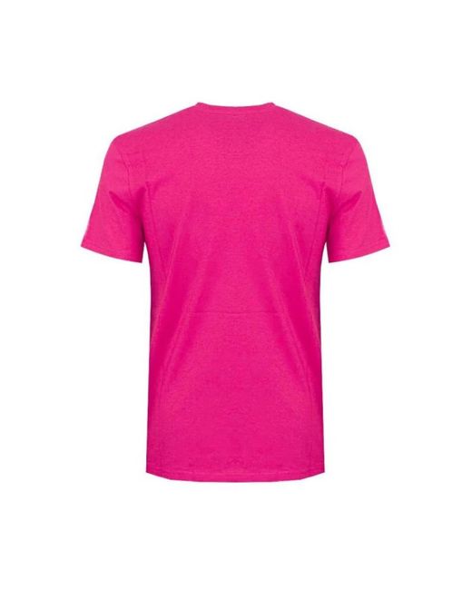 Moschino Pink Fuchsia multicolor t-shirt mode