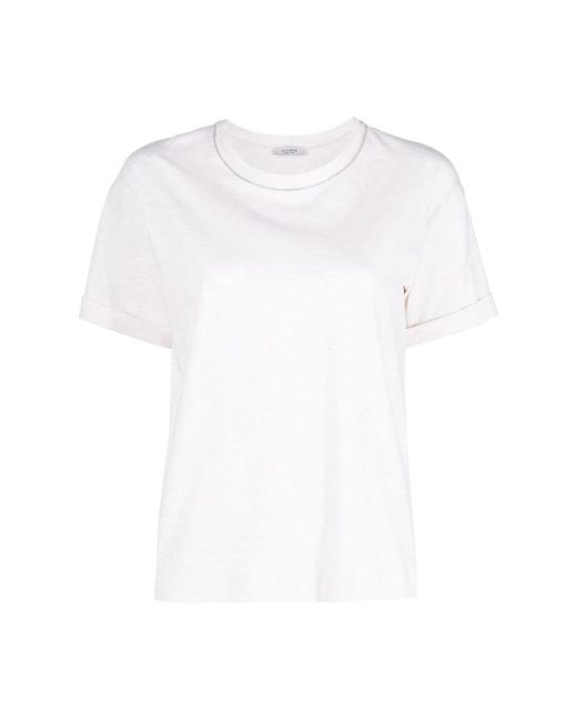T-shirts Peserico de color White