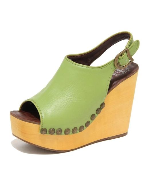 Jeffrey Campbell Yellow Snick Wedges