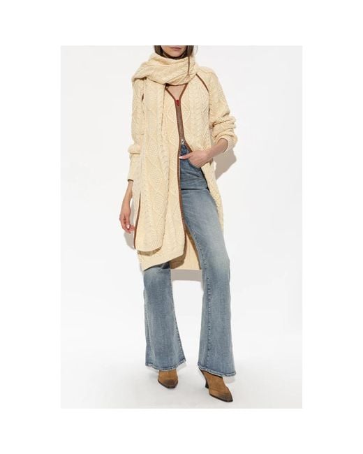 DIESEL Cardigans in het Natural