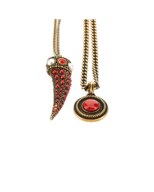 Roberto Cavalli Metallic Necklaces