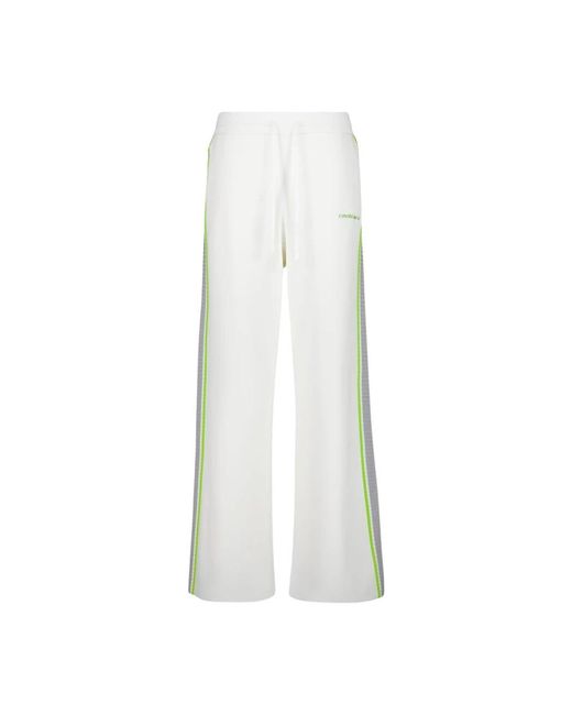 Casablanca White Wide Trousers