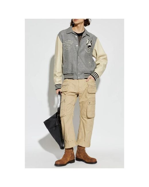 Bomber Jackets DSquared² de hombre de color Gray