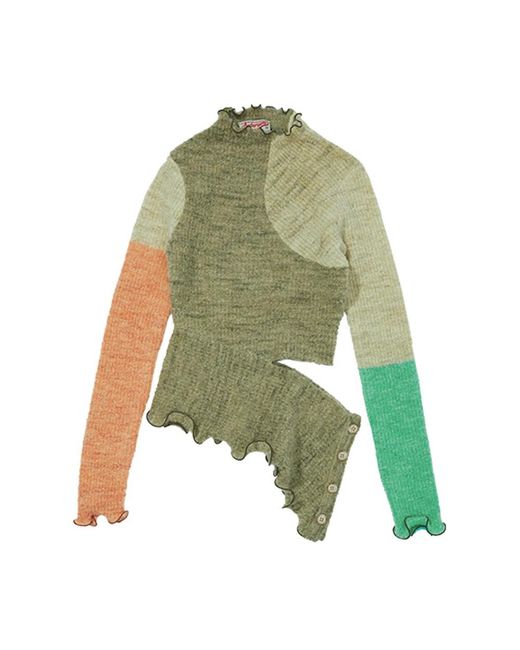 ANDERSSON BELL Green Long Sleeve T-Shirts