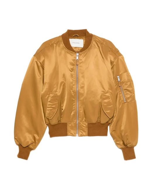 Entire studios Cropped Broad Bomber in het Brown voor heren
