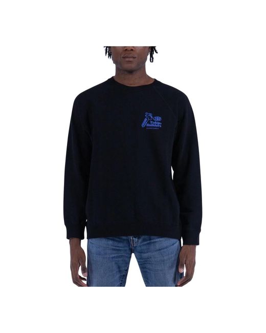 Edwin Tokyo Builder Sweatshirt in Black für Herren