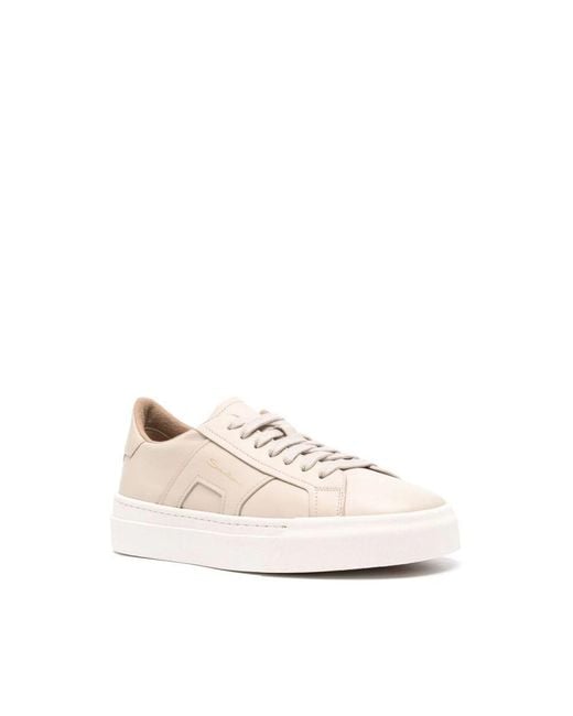 Santoni Pink Sneakers