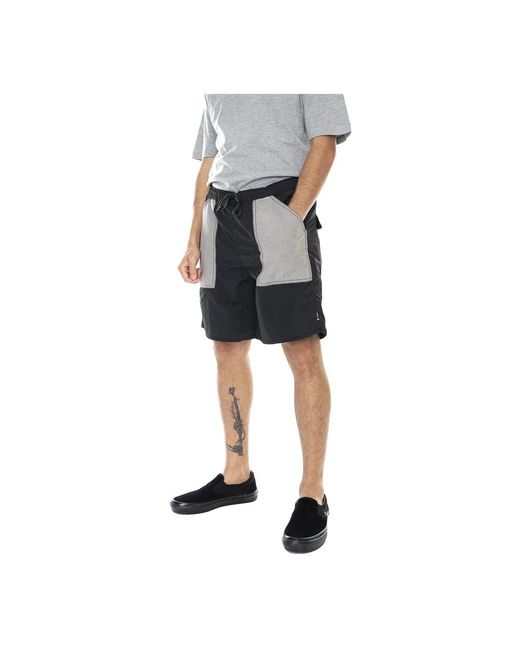 Huf Bermuda Short in het Black voor heren
