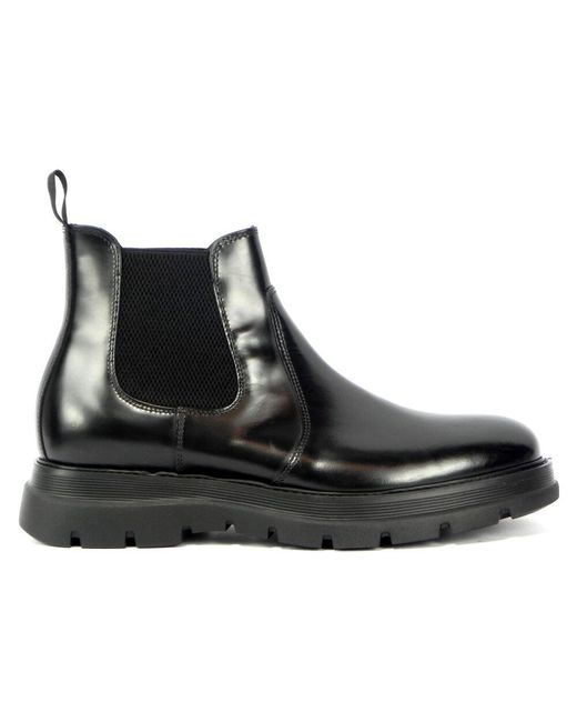 Marco Ferretti Black Chelsea Boots for men