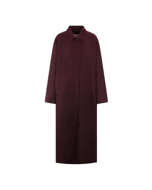 Coats > single-breasted coats Dries Van Noten en coloris Red