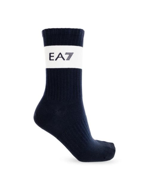 Socks EA7 de color Blue