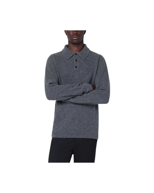 Roberto Collina Polo Shirts in het Blue voor heren