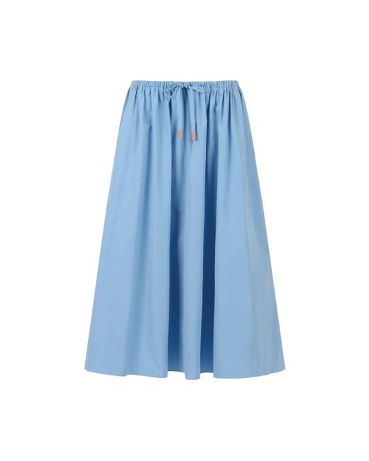 Marni Blue Midi Skirts