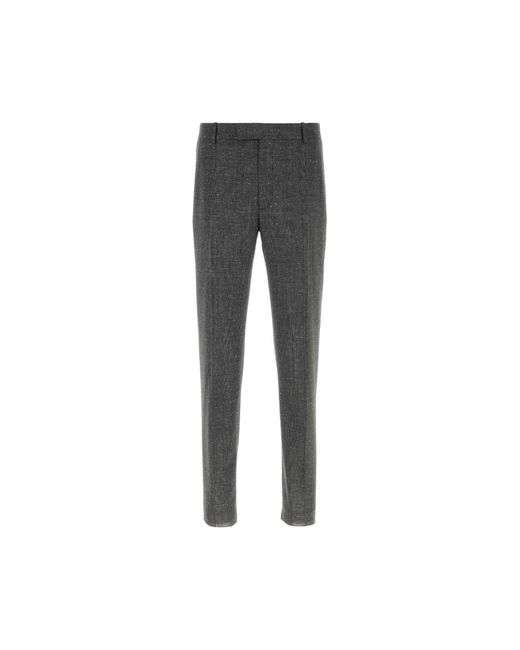 McQueen Gray Suit Trousers for men