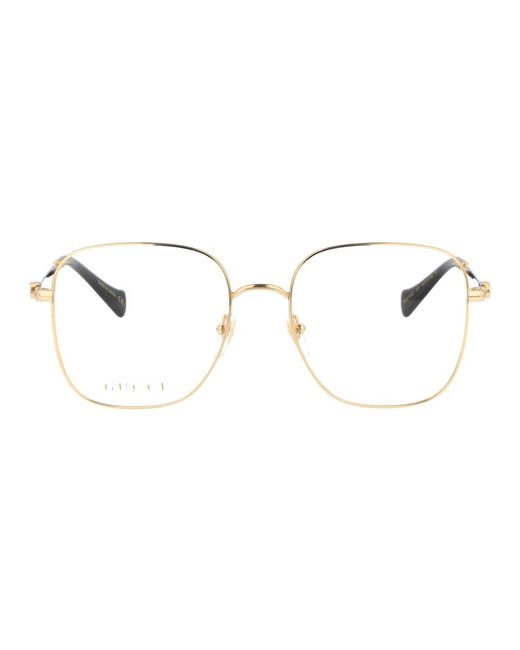 Gucci White Glasses